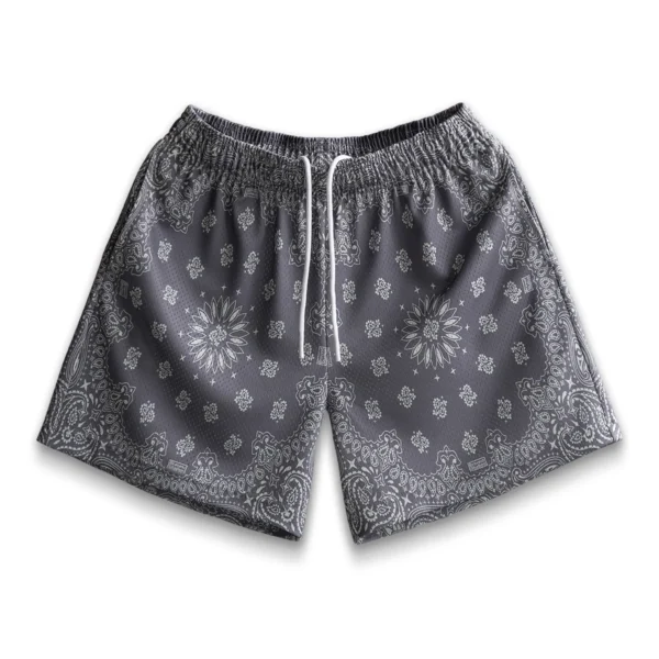 Tapered Running Shorts - Narrow Fit Athletic Shorts Black