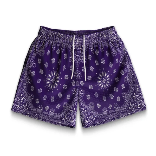 Everyday Athletic Shorts - Breathable Mesh Gym Shorts Navy