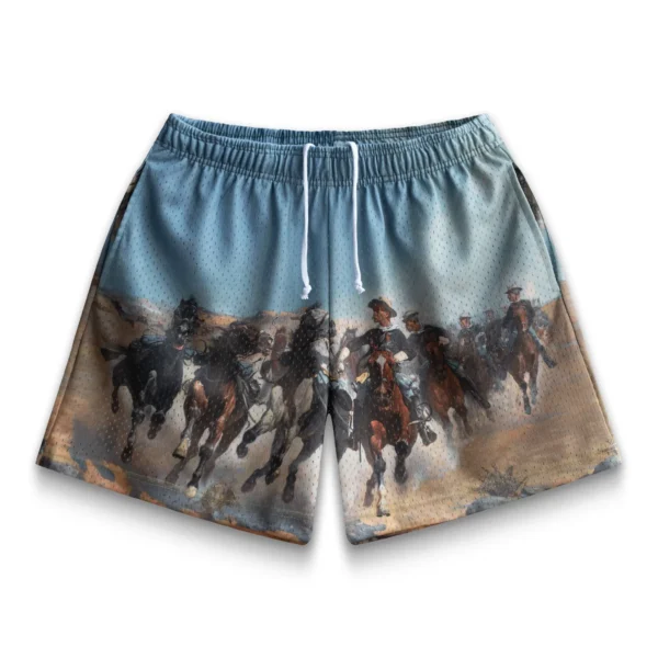Comfort Fit Shorts - Relaxed Waistband Casual Shorts Khaki