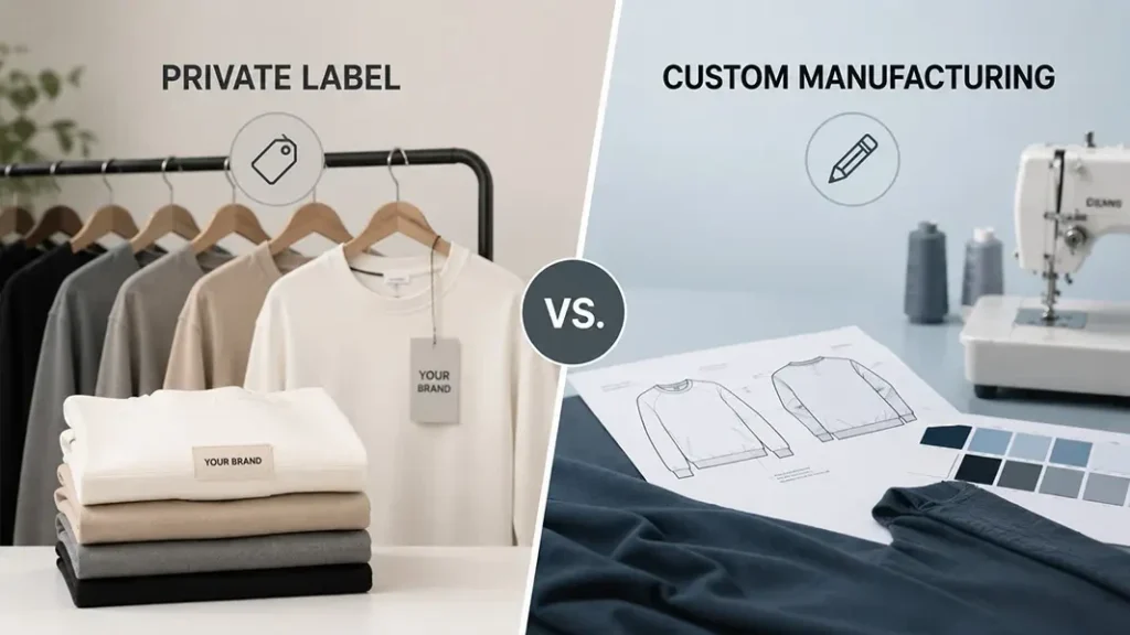 Choosing Between Private Label & Custom Clothing choosing between private label amp custom clothing custom outerwear apparel manufacturer factory