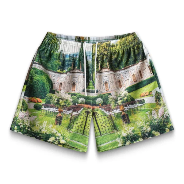 Old School Shorts - Vintage Basketball Shorts White