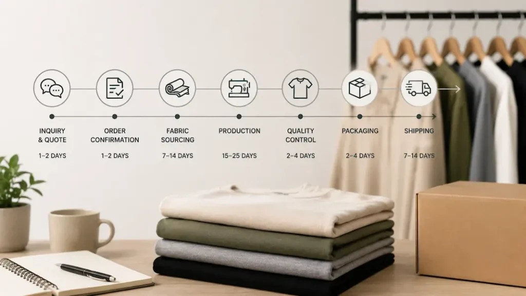 Garment Manufacturing Lead Times: What to Expect garment manufacturing lead times what to expect custom outerwear apparel manufacturer factory
