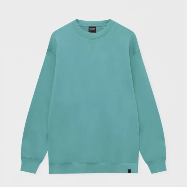 Loungewear Sweatshirt - Soft Comfort Cotton Blue