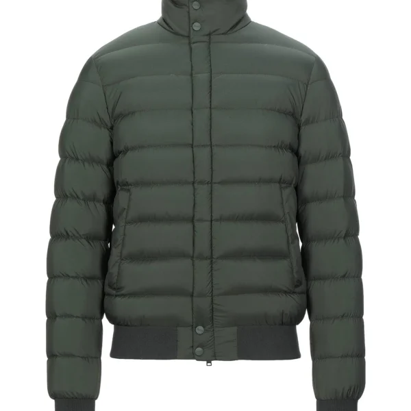 Men's Arctic Bomber Jacket - Extreme Cold Weather Down Jacket Black