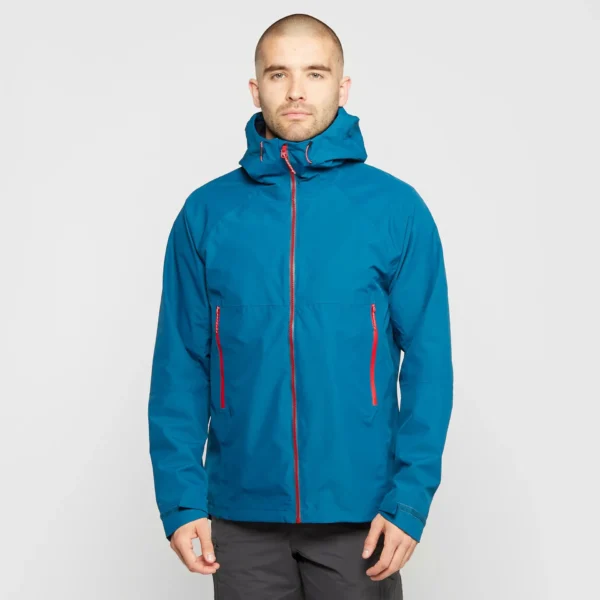 Men's Camping Rain Jacket - Outdoor Adventure Coat Green