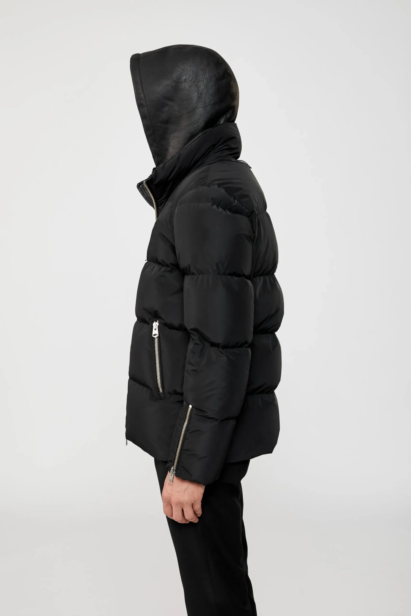 Men's Elite Puffer Jacket - Premium 800 Fill Down Coat Navy Five Oceans Garment Men's Elite Puffer Jacket - Premium 800 Fill Down Coat Navy - Image 6