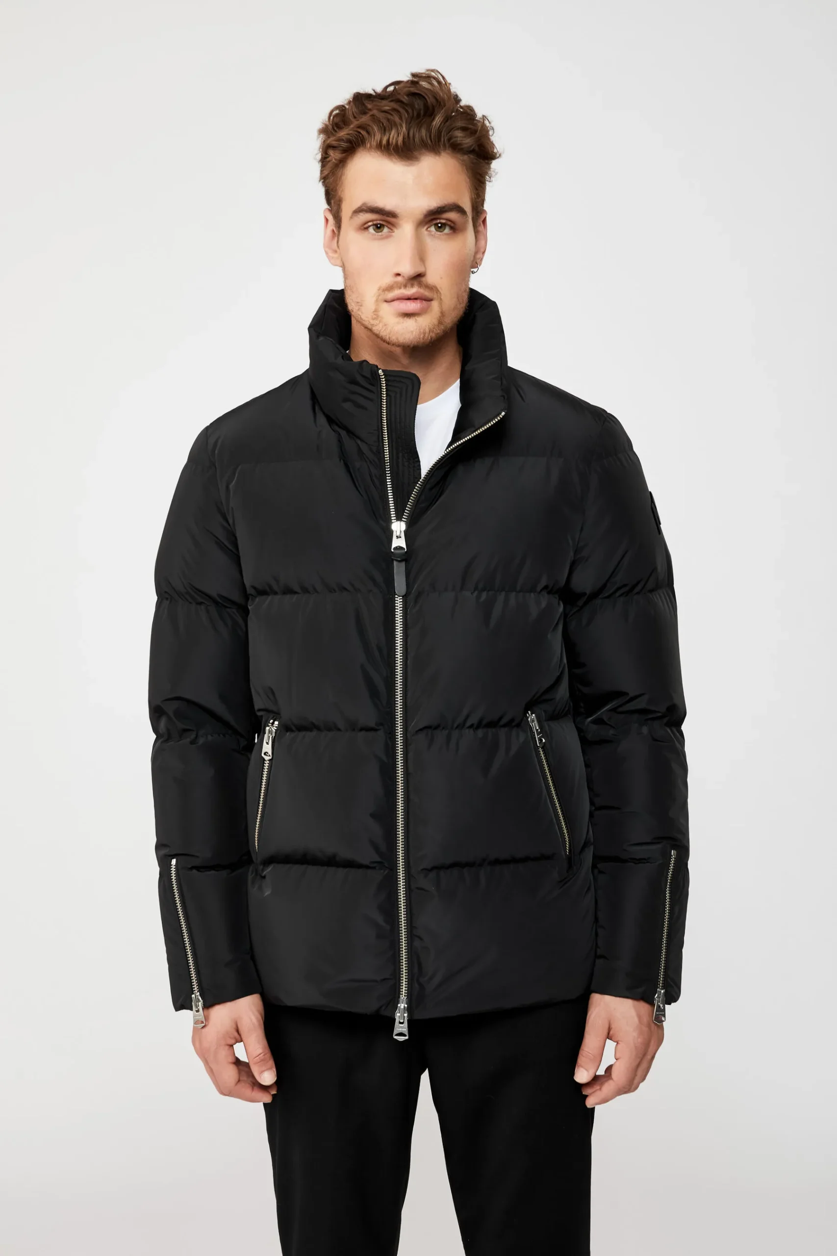 Men's Elite Puffer Jacket - Premium 800 Fill Down Coat Navy Five Oceans Garment Men's Elite Puffer Jacket - Premium 800 Fill Down Coat Navy - Image 7