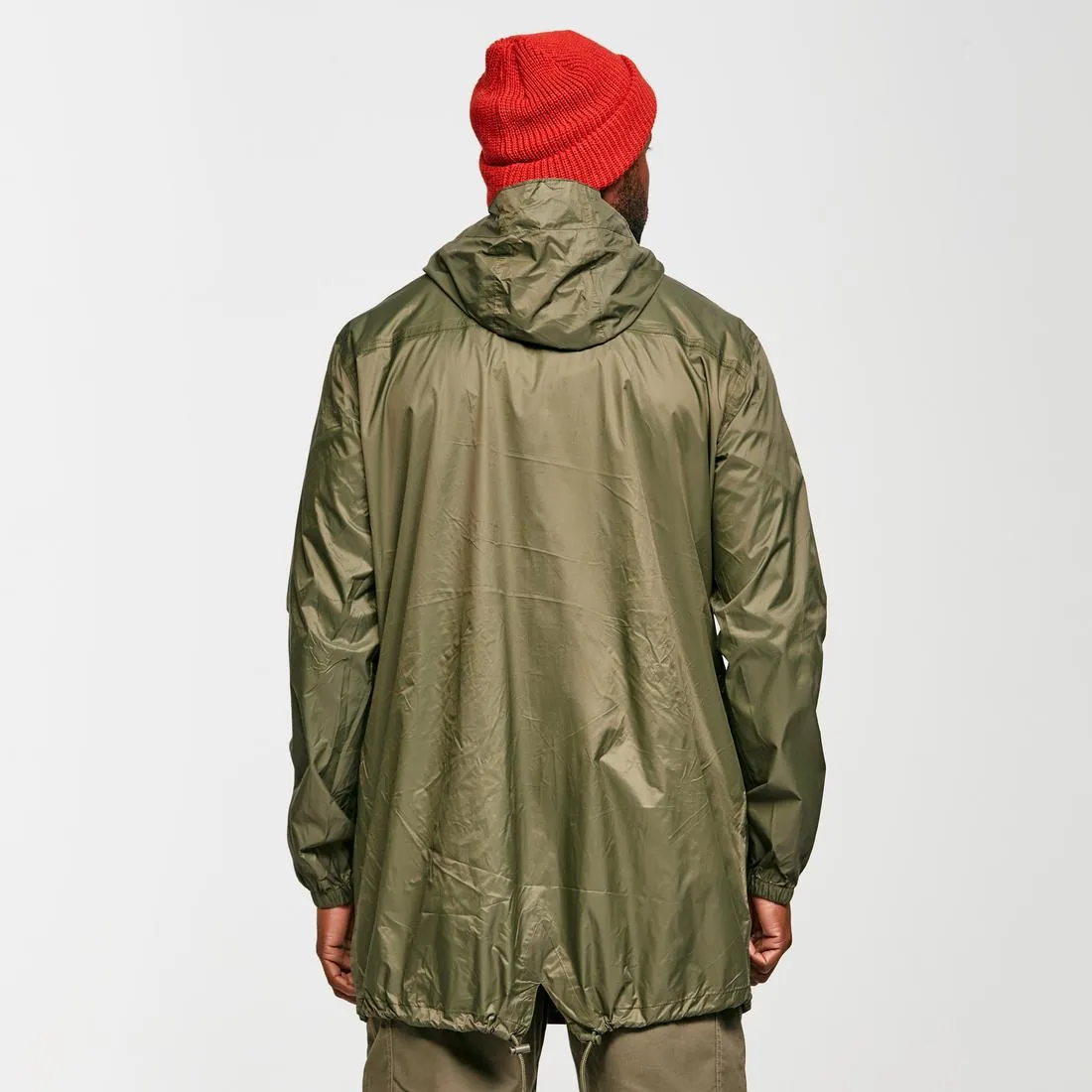 Men's Fishing Rain Jacket - Angler Waterproof Coat Green Five Oceans Garment Men's Fishing Rain Jacket - Angler Waterproof Coat Green - Image 2