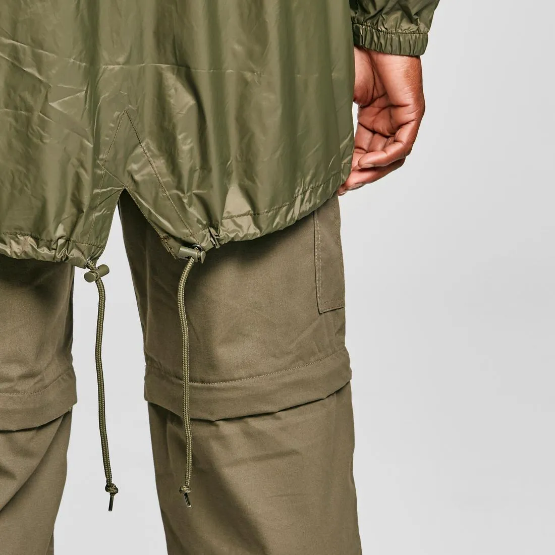 Men's Fishing Rain Jacket - Angler Waterproof Coat Green Five Oceans Garment Men's Fishing Rain Jacket - Angler Waterproof Coat Green - Image 6