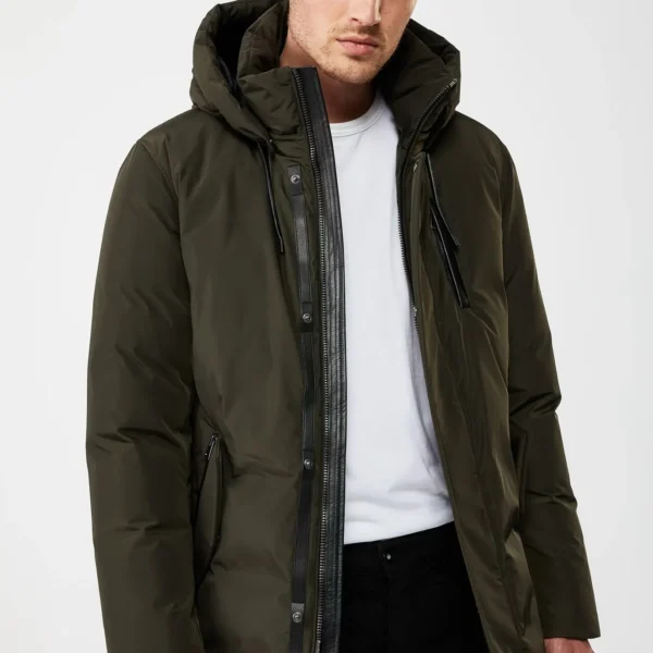 Men's Fishtail Parka Jacket - Military Vintage Winter Coat Green
