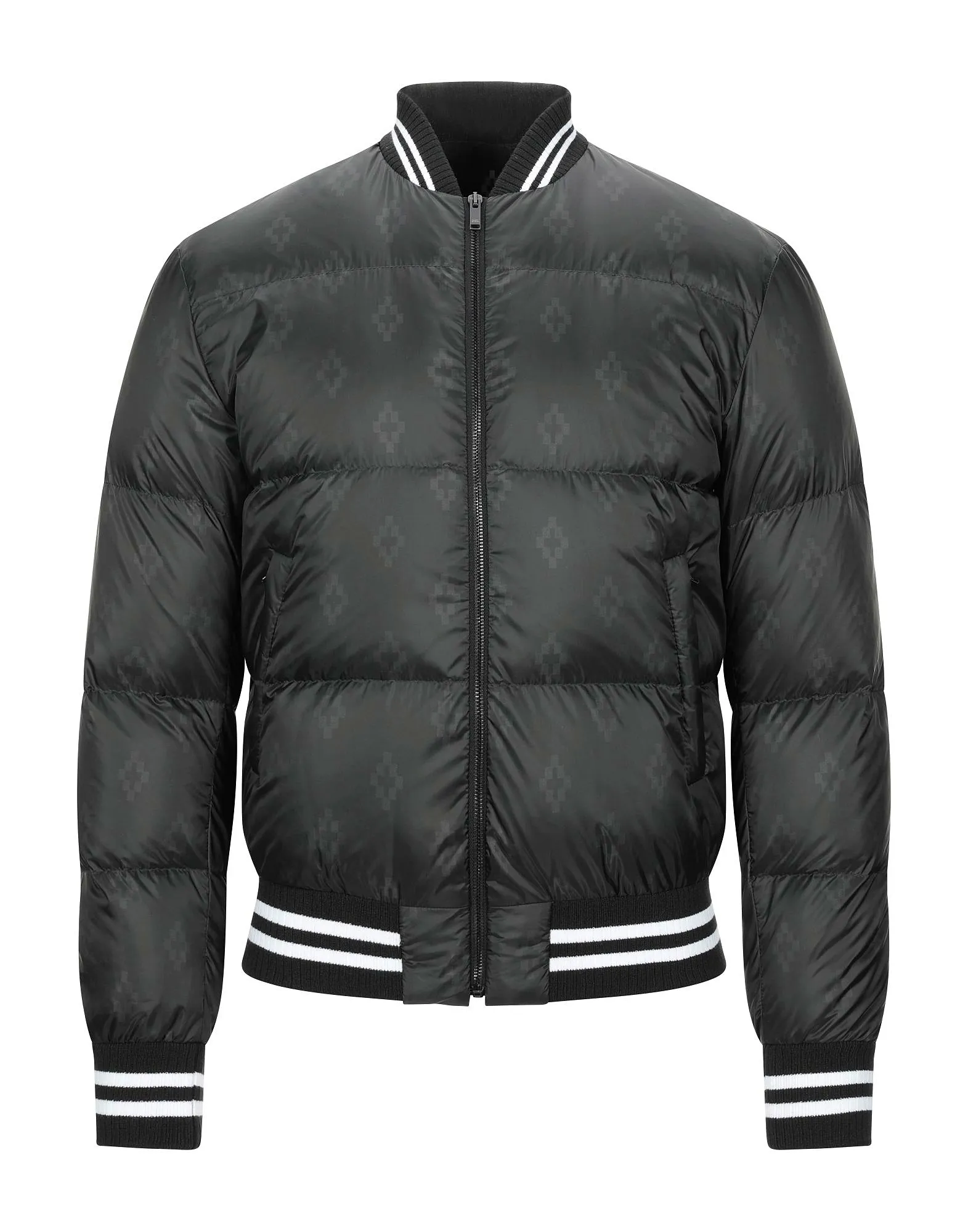 Men's Insulated Bomber Jacket - Thermal Winter Coat with Hood Grey Five Oceans Garment Men's Insulated Bomber Jacket - Thermal Winter Coat with Hood Grey