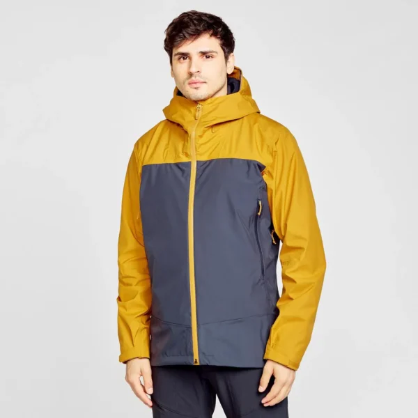 Men's Jogging Rain Jacket - High-Visibility Shell Orange