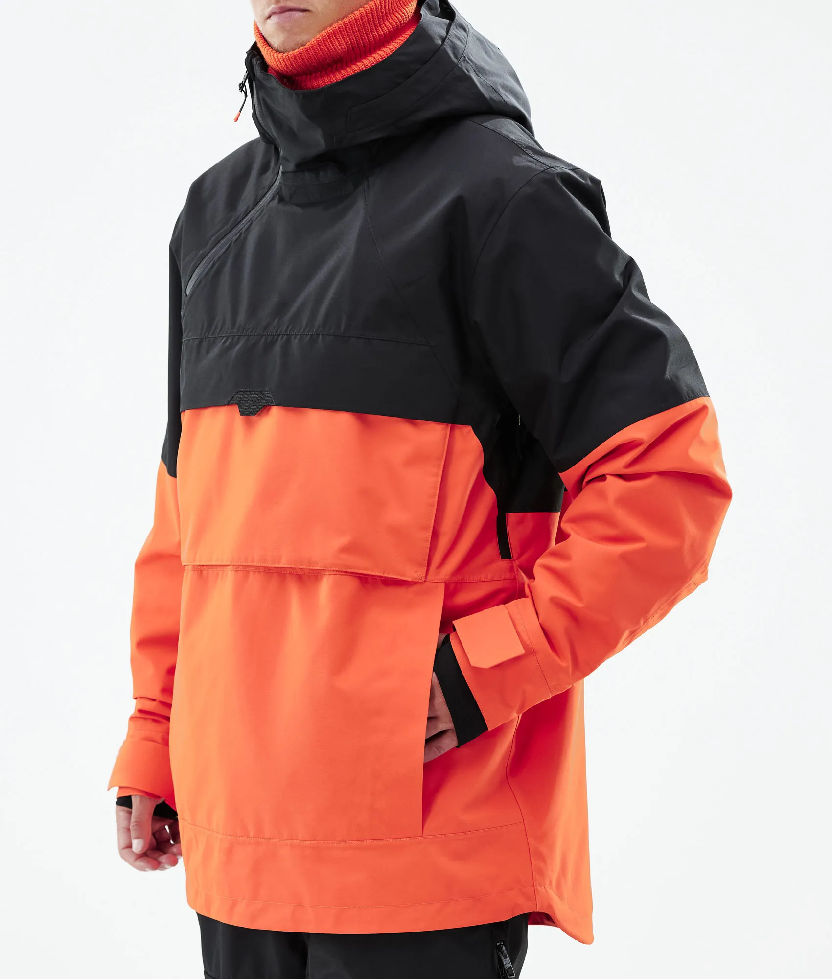 Men's Layering Ski Jacket - Versatile 3-in-1 Winter Coat Black Five Oceans Garment Men's Layering Ski Jacket - Versatile 3-in-1 Winter Coat Black - Image 4