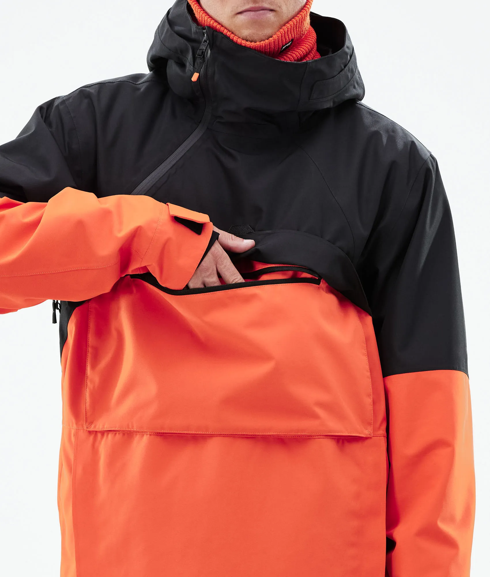 Men's Layering Ski Jacket - Versatile 3-in-1 Winter Coat Black Five Oceans Garment Men's Layering Ski Jacket - Versatile 3-in-1 Winter Coat Black - Image 5