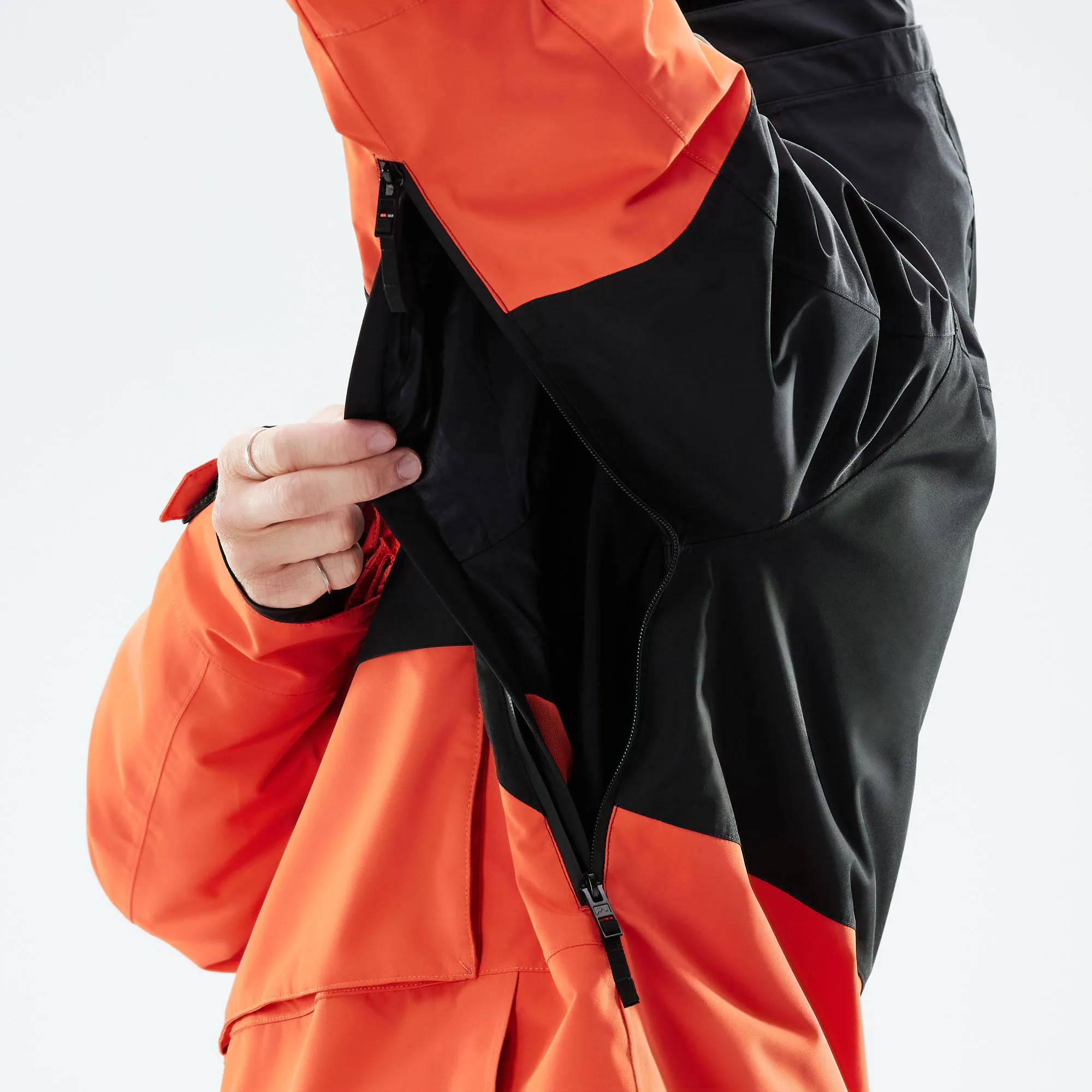 Men's Layering Ski Jacket - Versatile 3-in-1 Winter Coat Black Five Oceans Garment Men's Layering Ski Jacket - Versatile 3-in-1 Winter Coat Black - Image 6