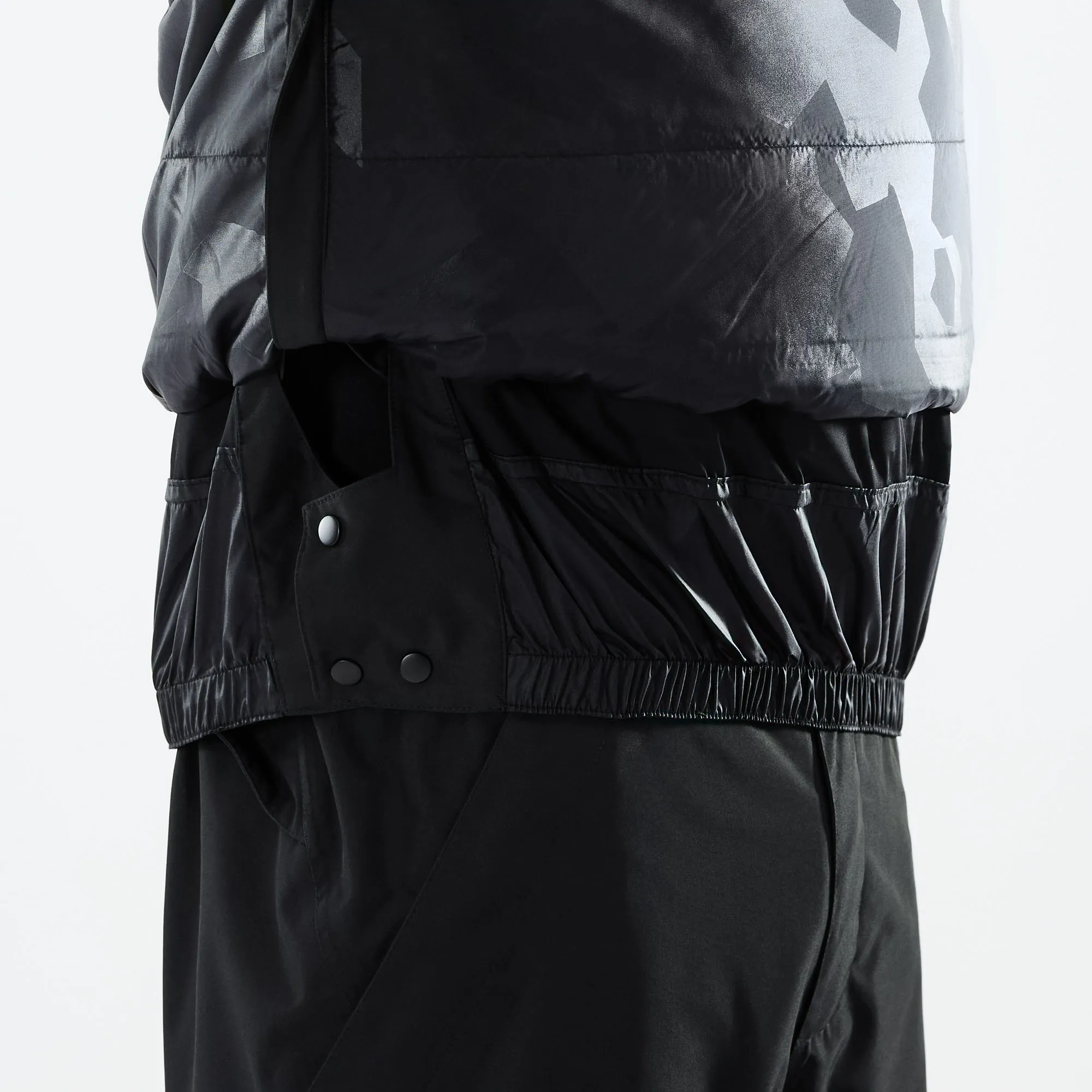 Men's Layering Ski Jacket - Versatile 3-in-1 Winter Coat Black Five Oceans Garment Men's Layering Ski Jacket - Versatile 3-in-1 Winter Coat Black - Image 8