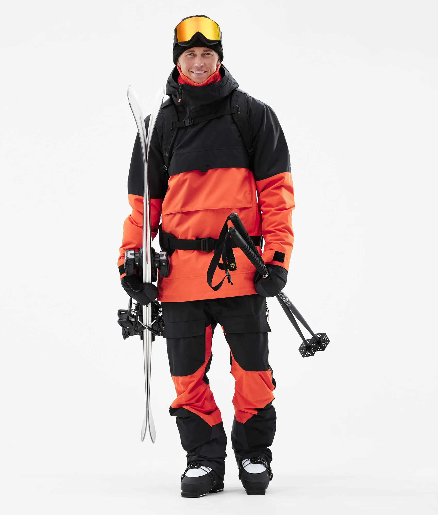 Men's Layering Ski Jacket - Versatile 3-in-1 Winter Coat Black Five Oceans Garment Men's Layering Ski Jacket - Versatile 3-in-1 Winter Coat Black