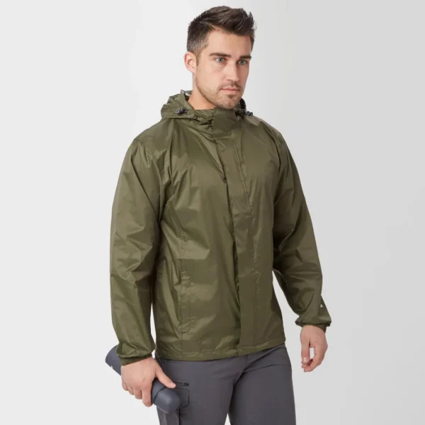 Men's Outdoor Rain Jacket - Multi-Sport Coat Green