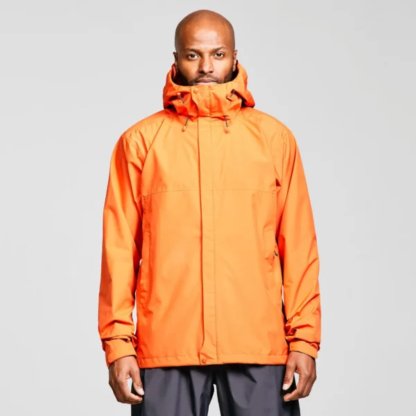 Men's Reflective Rain Jacket - Night Safety Coat Red