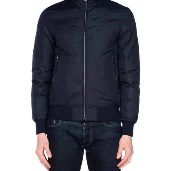 Men's Streetwear Bomber Jacket - Urban Style Winter Coat Black