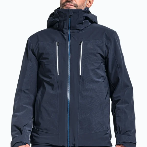 Men's System Ski Jacket - Interchangeable Liner Shell Coat Black