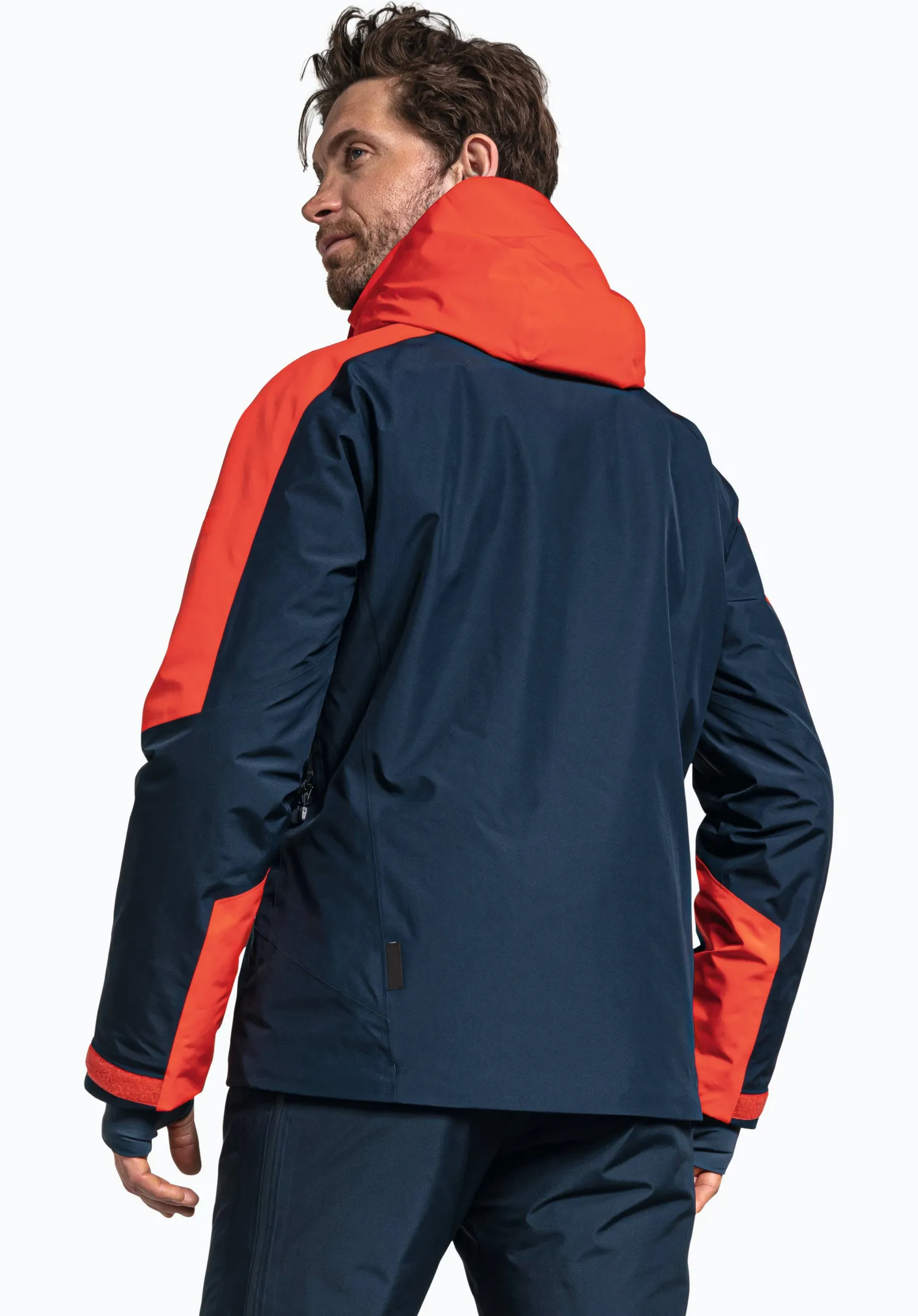 Men's Touring Ski Jacket - Lightweight Shell for Ski Mountaineering Blue Five Oceans Garment Men's Touring Ski Jacket - Lightweight Shell for Ski Mountaineering Blue - Image 3
