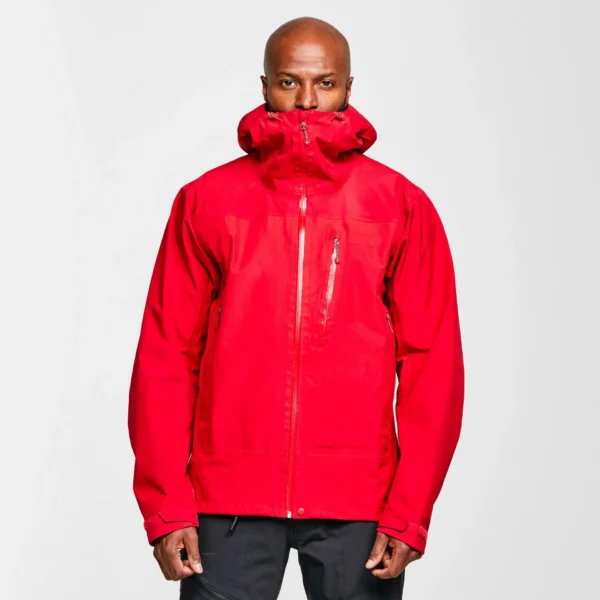 Men's Windbreaker Rain Jacket - Classic Fit Coat Red