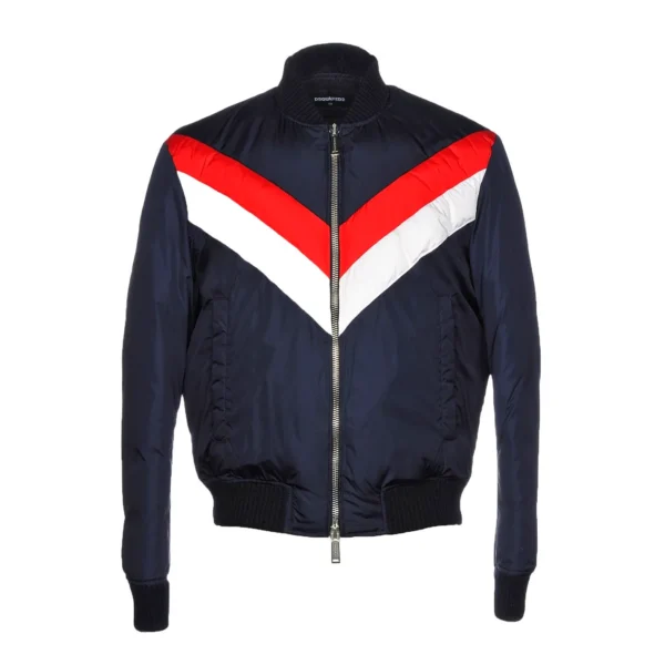 Men's Windproof Bomber Jacket - Storm-Resistant Winter Jacket Navy