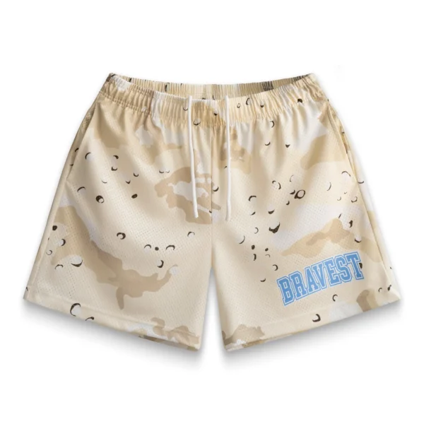 Retro Gym Shorts - Classic 90s Style Training Shorts Navy