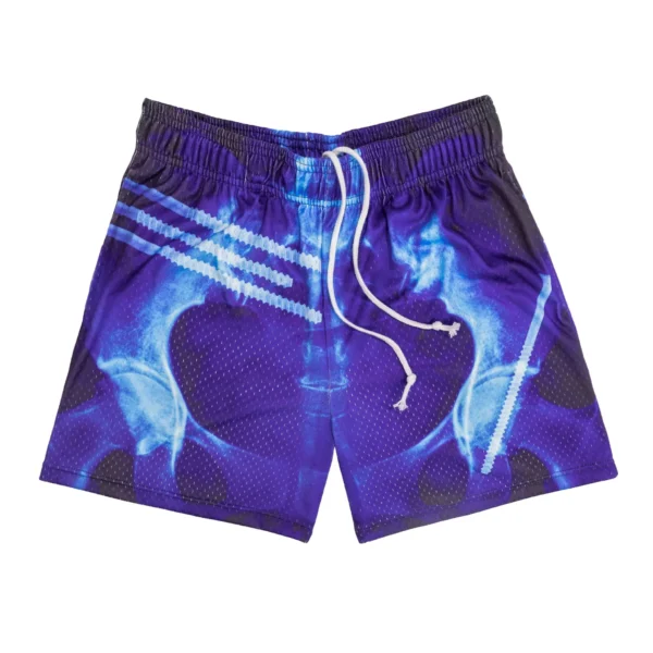 Speed Running Shorts - Split Side Athletic Shorts for Men Grey