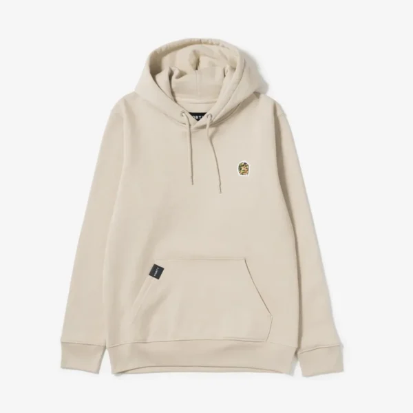 Unisex Streetwear Hoodie - Urban Style Kangaroo Pocket Khaki