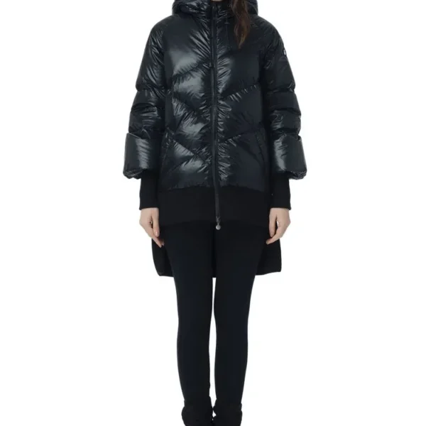 Women's Blizzard Puffer Jacket - Storm-Ready Down Coat Navy