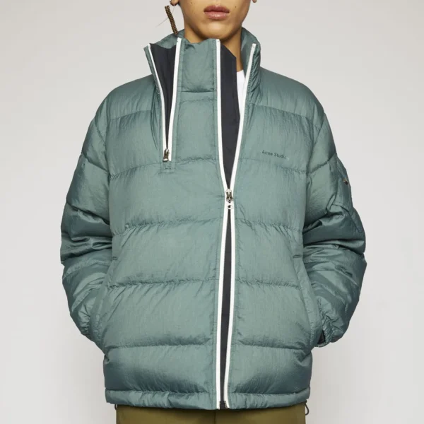 Women's Camping Puffer Jacket - Outdoor Adventure Down Coat Green