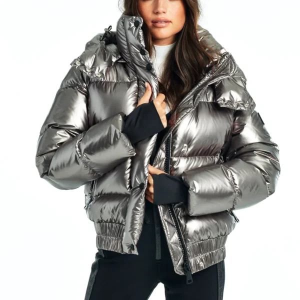Women's Casual Bomber Jacket - Everyday Urban Winter Jacket Olive