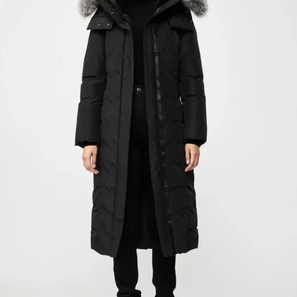 Women's Casual Parka Coat - Everyday Winter Jacket with Powder Skirt Tan