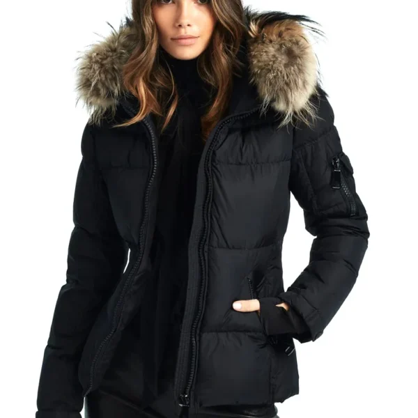 Women's Constant Puffer Jacket - Steady Down Coat Black