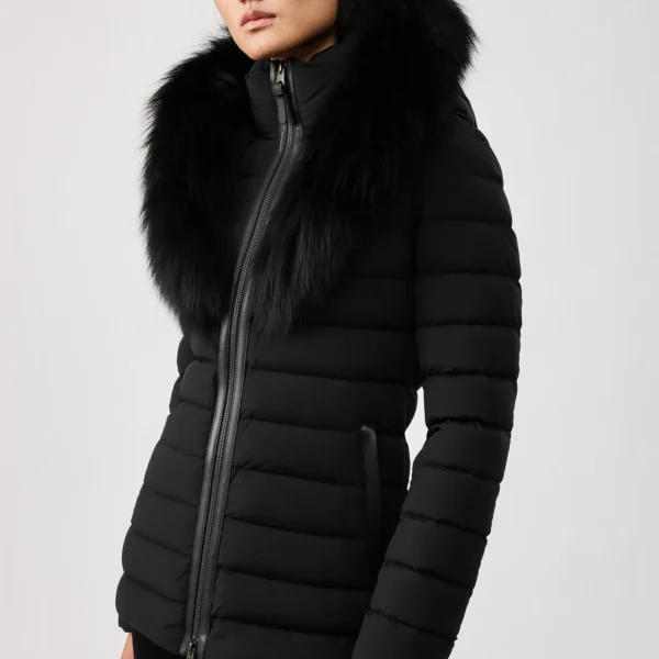 Women's Enduring Puffer Jacket - Lasting Down Coat Black