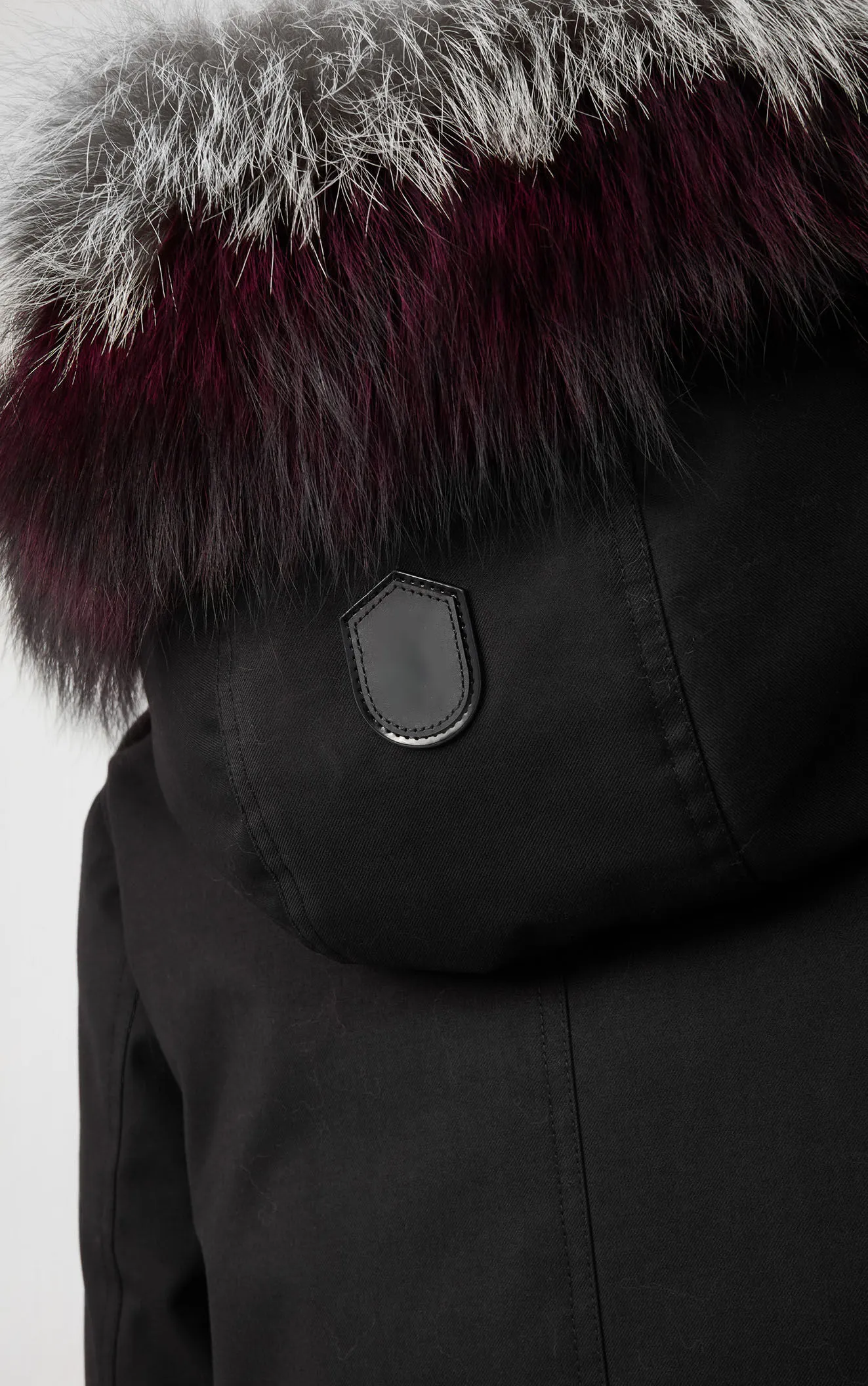 Women's Hybrid Parka Jacket - Softshell Insulated Winter Coat Black Five Oceans Garment Women's Hybrid Parka Jacket - Softshell Insulated Winter Coat Black - Image 4