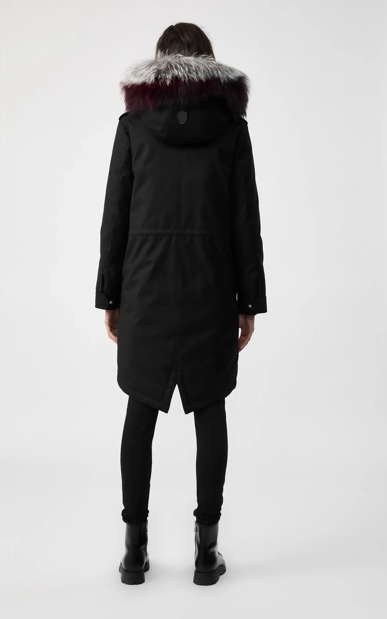 Women's Hybrid Parka Jacket - Softshell Insulated Winter Coat Black Five Oceans Garment Women's Hybrid Parka Jacket - Softshell Insulated Winter Coat Black - Image 6