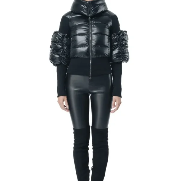 Women's Lifestyle Puffer Jacket - Daily Wear Winter Coat Navy