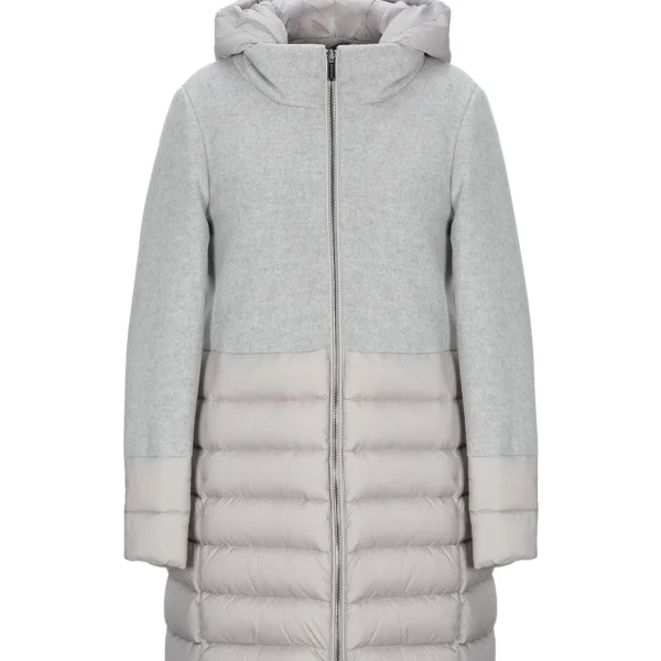 Women's Packable Puffer Jacket - Compact Travel Down Coat Grey