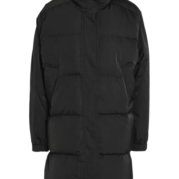 Women's Performance Puffer Jacket - Athletic Fit Down Coat Black