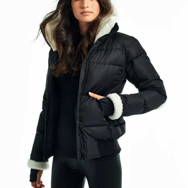 Women's Recon Bomber Jacket - Stealth Flight Jacket Matte Black