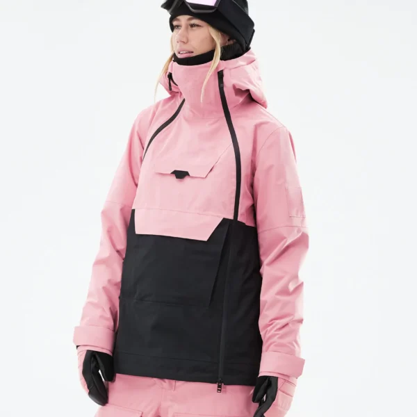 Women's Recreational Ski Jacket - Casual Slope Side Coat Pink