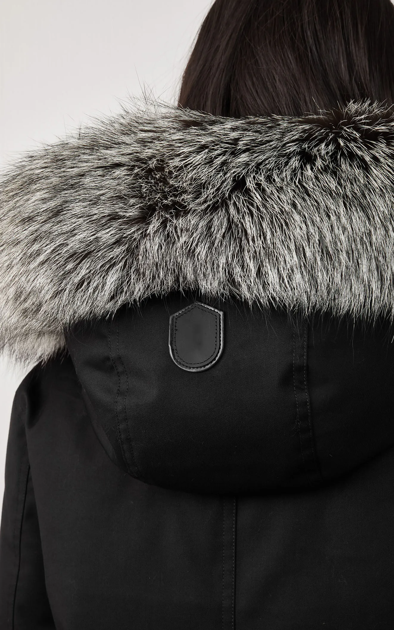 Women's Tactical Parka Jacket - Cargo Pocket Winter Coat Black Five Oceans Garment Women's Tactical Parka Jacket - Cargo Pocket Winter Coat Black - Image 3